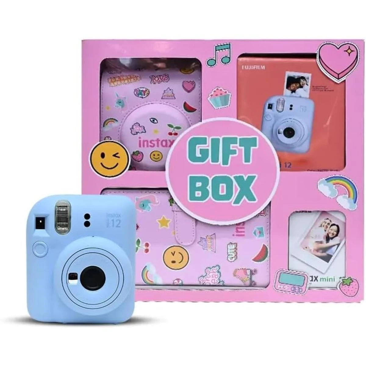 Fujifilm Instax Mini 12 Gift Box Album -Blue